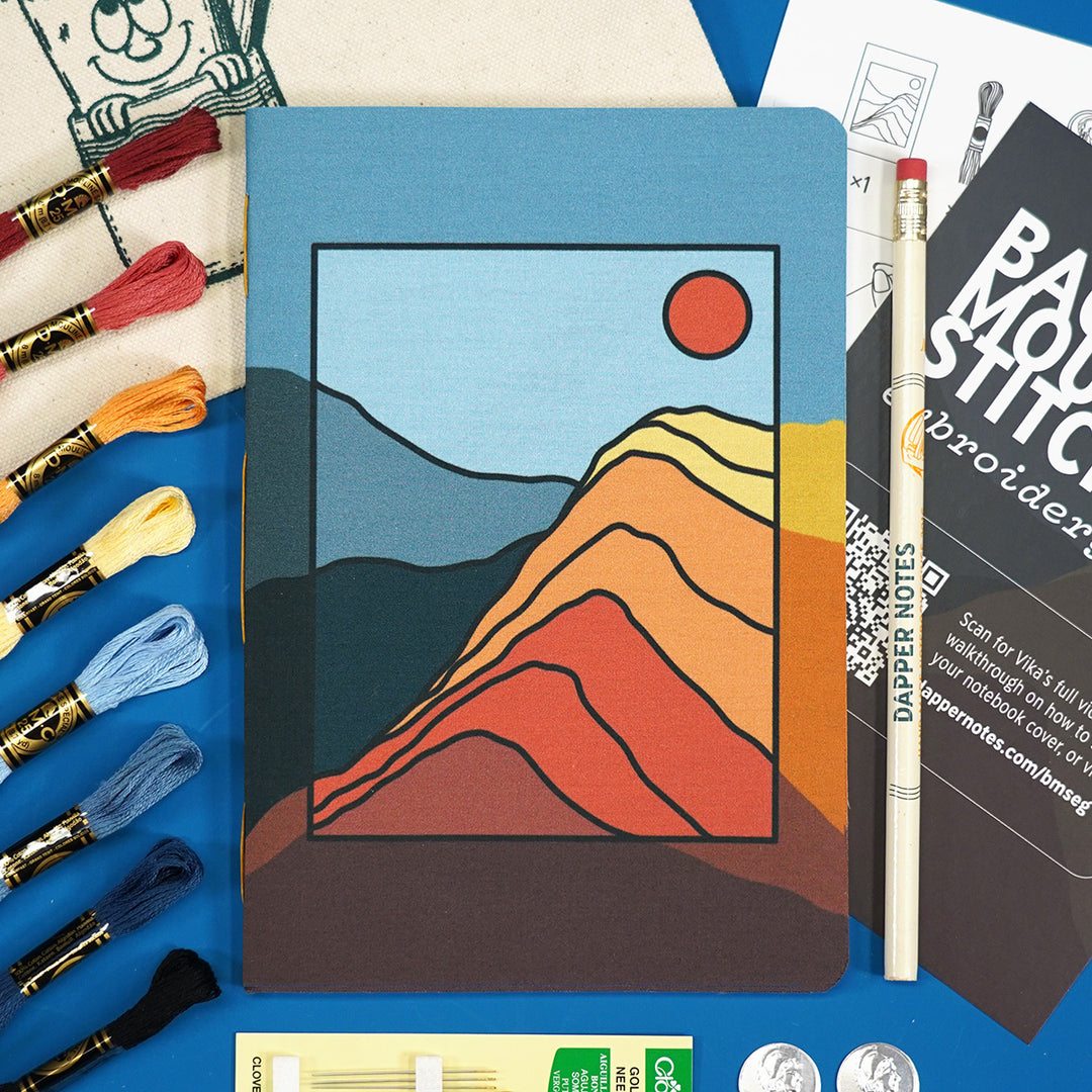 Back Mountain Stitch Embroidery Kit