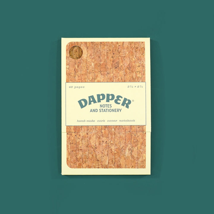 Giant Heart Pocket Cork Notebook
