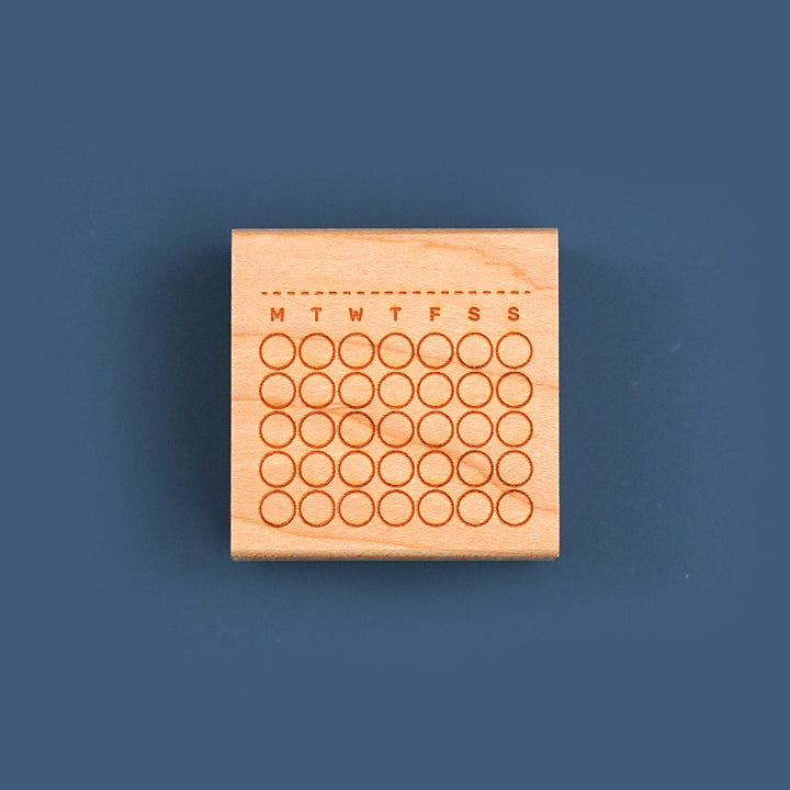Monthly Calendar Stamp