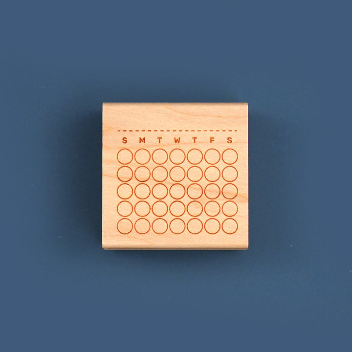 Monthly Calendar Stamp