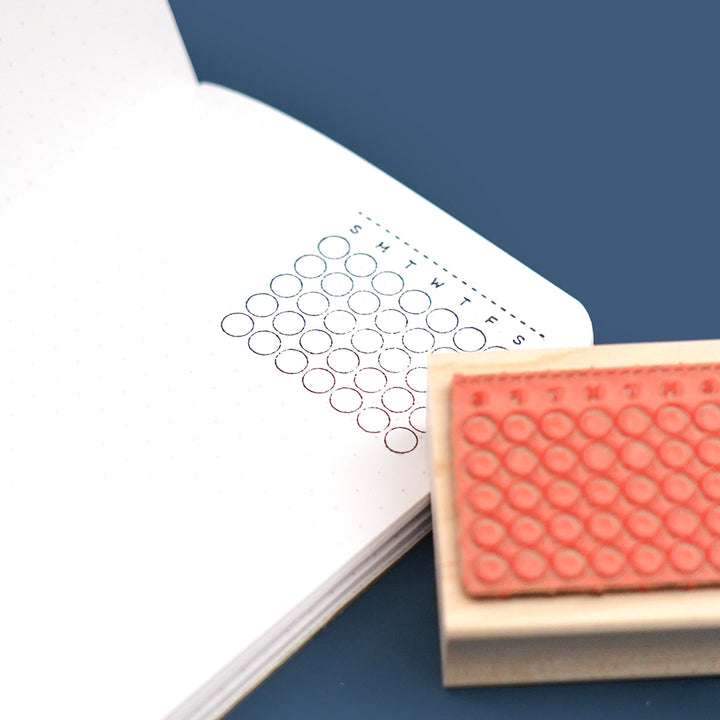 Monthly Calendar Stamp