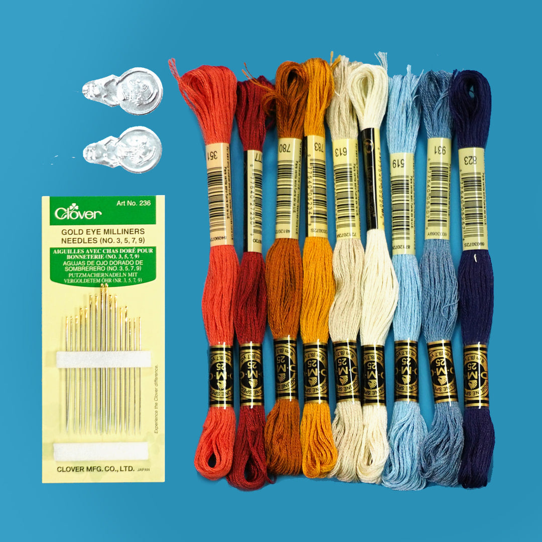 Extra Needles & Floss