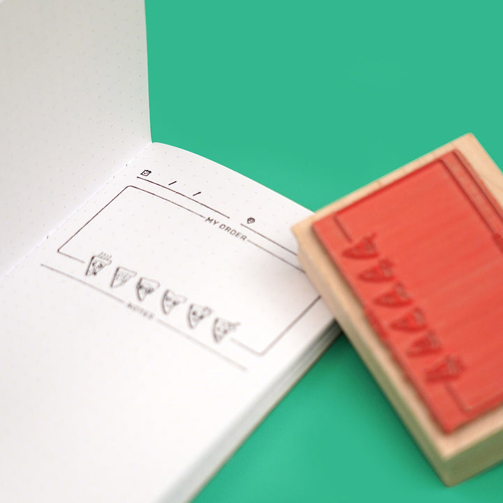 Pizza Journal Stamp