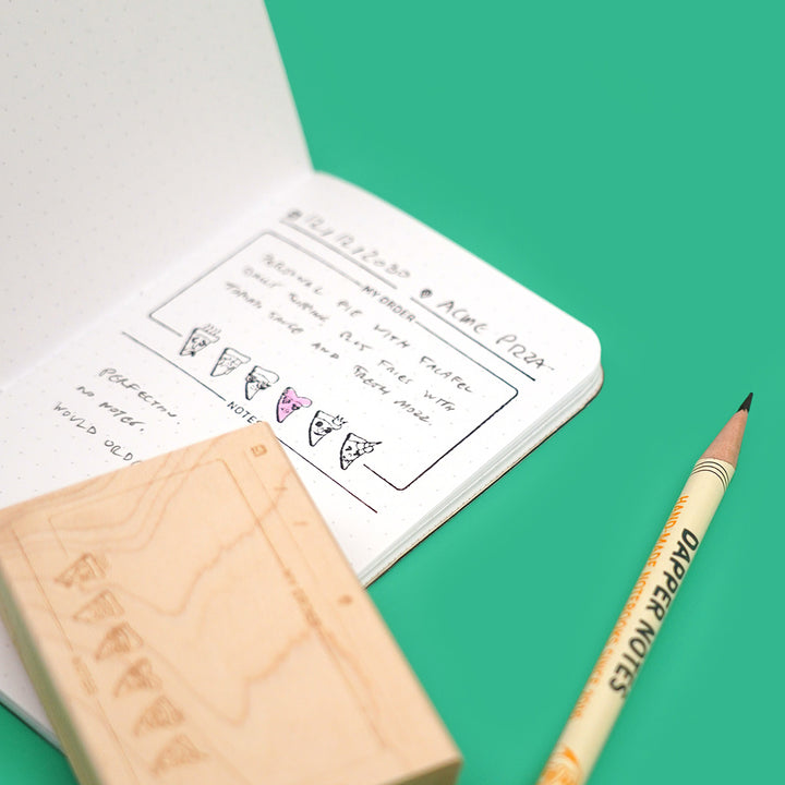 Pizza Journal Stamp