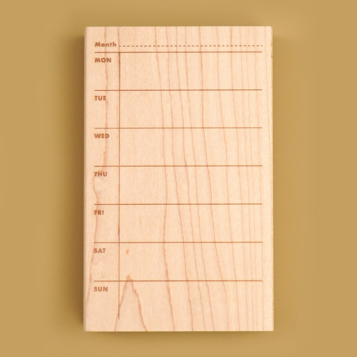 Weekly Planner Stamp