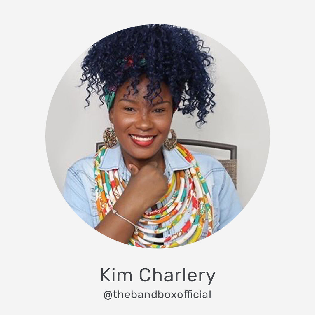 Kim Charley headshot from The Bandbox Official
