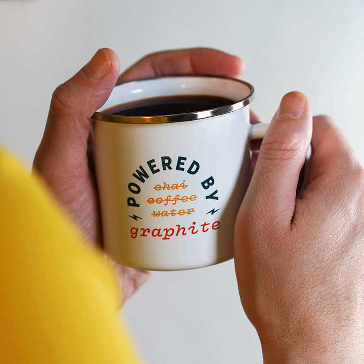 Powered by Graphite Mug