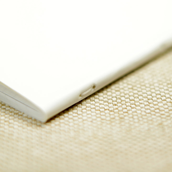 thread notebook sewing edge macro closeup dapper notes