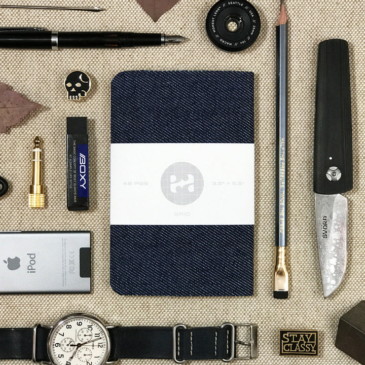 Denim notebook cover
