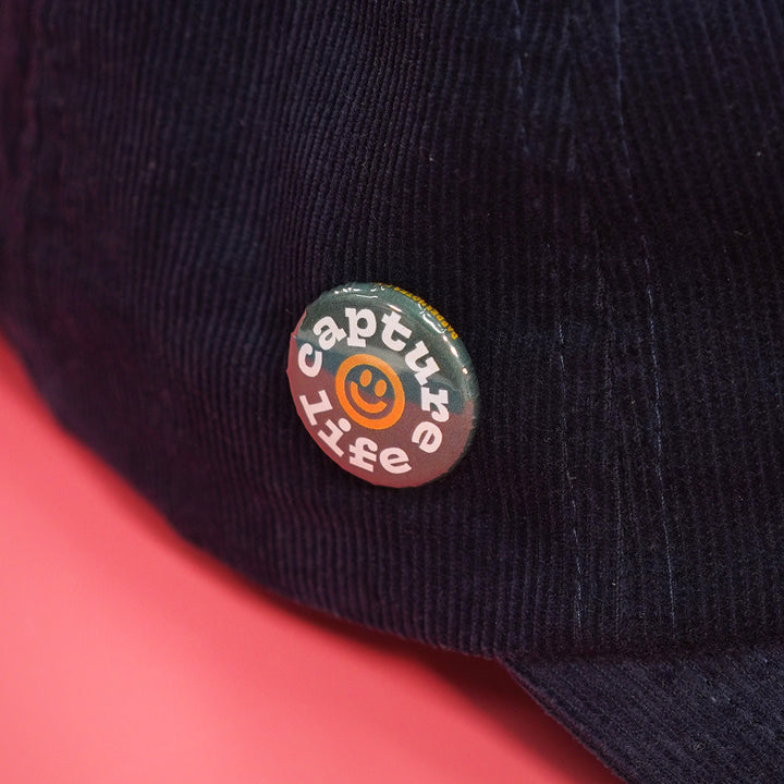 Capture Life Button & Sticker Pack