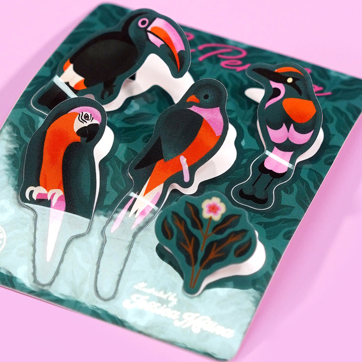 La Percha Bird Sticker Sheet