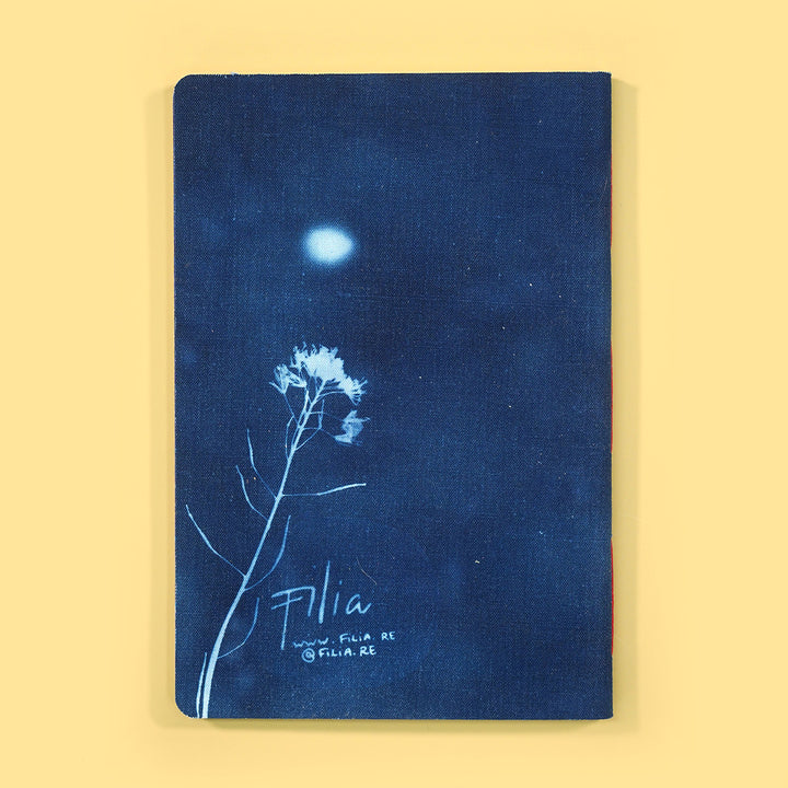 Moon Wisp • Original Cyanotype No.1 Notebook