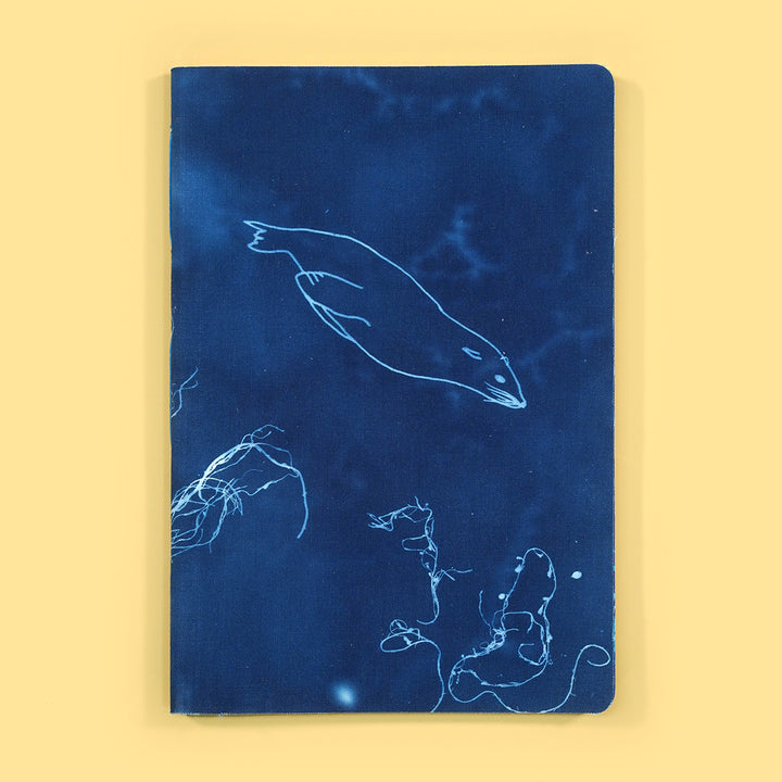 Ocean • Original Cyanotype No.7 Notebook