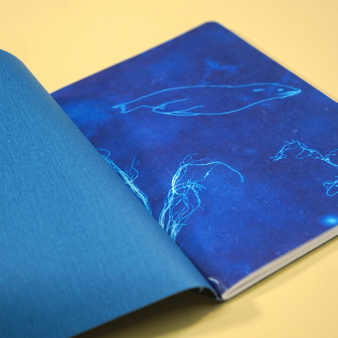 Ocean • Original Cyanotype No.7 Notebook