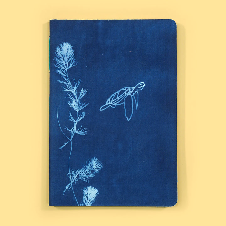 Turtle • Original Cyanotype No.9 Notebook