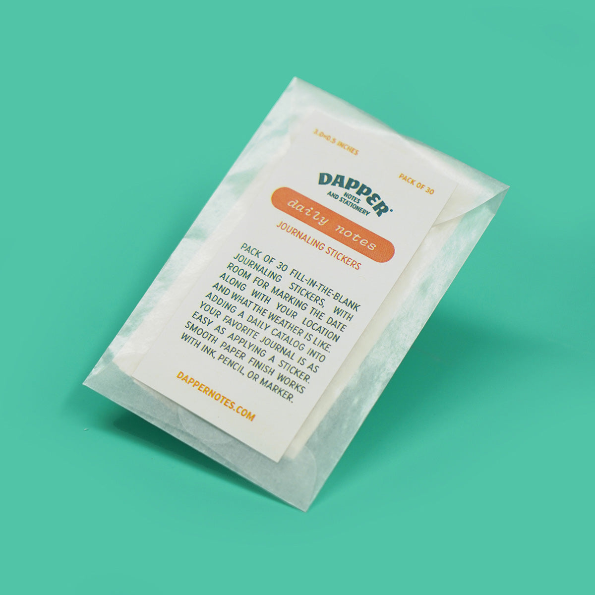 Daily Notes Journaling Sticker with Date, Location, and Weather ...