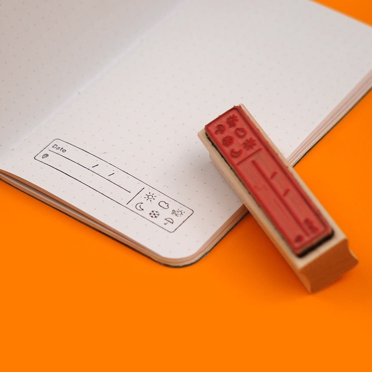 Daily Notes Stamp for Journaling and Scheduling – Dapper Notes