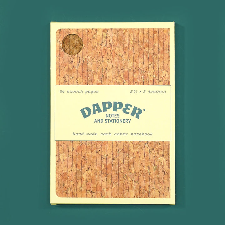 Giant Heart Large Cork Notebook