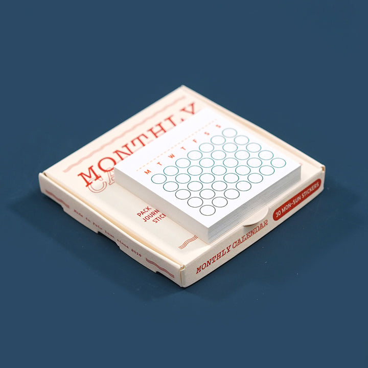 Monthly Calendar Stickers