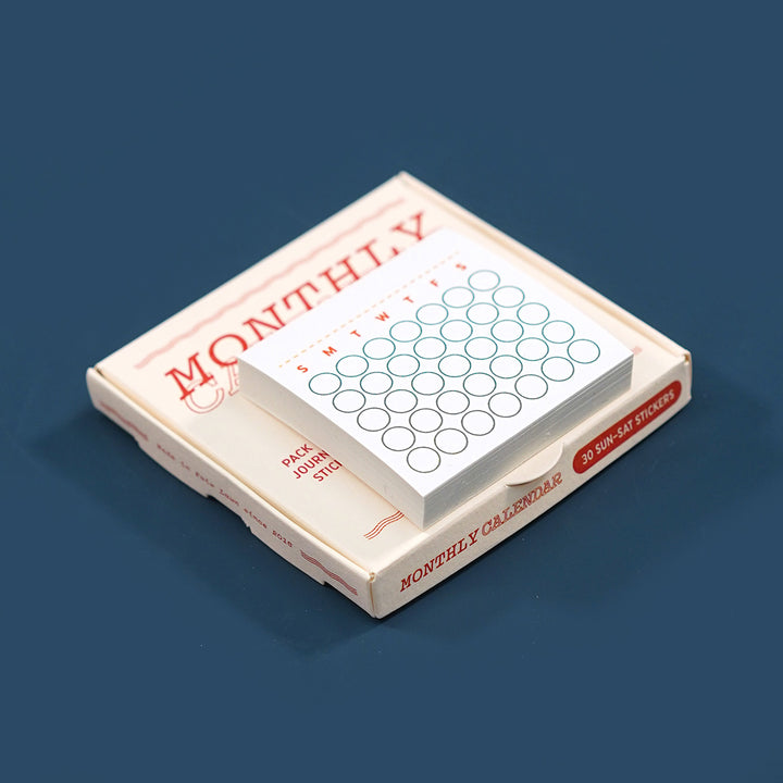 Monthly Calendar Stickers