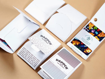 Mama's Sauce Creates Custom Notebook Packaging for Dapper Notes