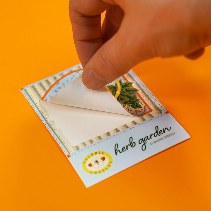 Herb Garden Kiss-Cut Sticker