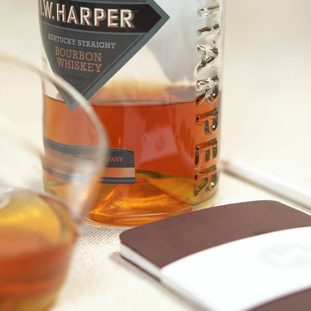 i. w.  harper whiskey bottle