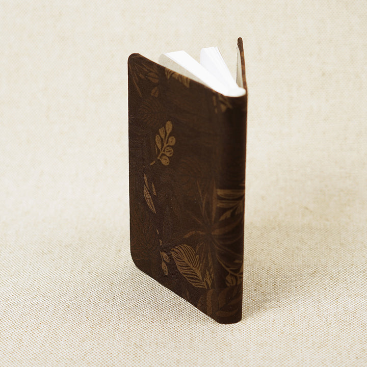 brown handmade pocket journal