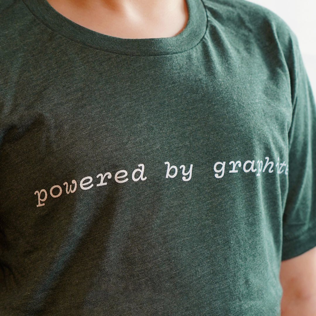 Powered by Graphite Tee